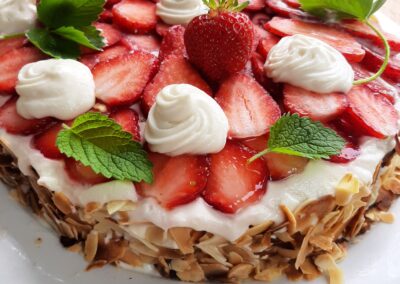 Image de fraisier vegan